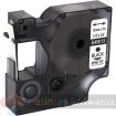 Dymo D1 45013 Cinta de Etiquetas Generica para Rotuladora - Texto negro sobre fondo blanco - Ancho 12mm x 7 metros - Reemplaza S0720530