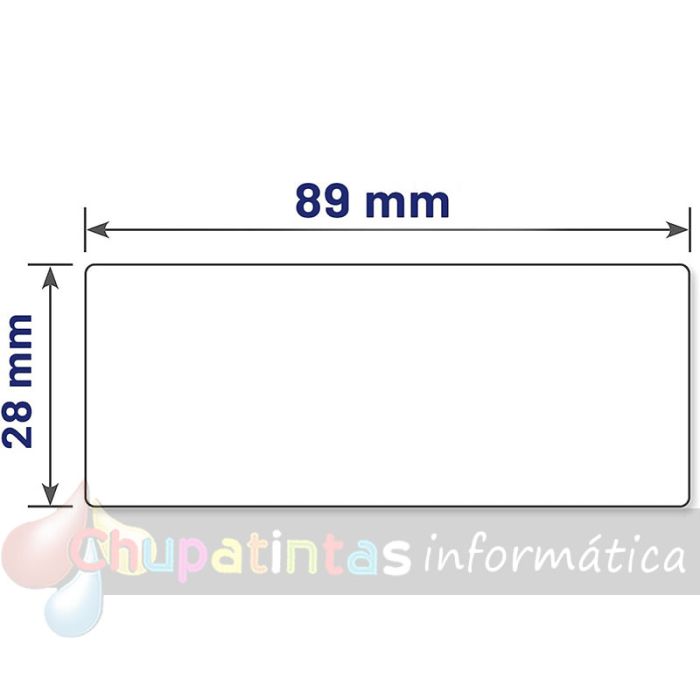 Dymo Labelwriter 99010 etiquetas dirección estándar papel térmico genérico s0722370-2