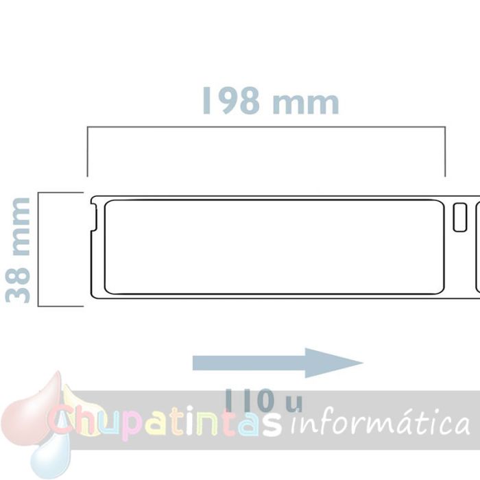DYMO LABELWRITER 99018 ETIQUETAS PARA ARCHIVO DE PAPEL TERMICO GENERICO S0722470-6