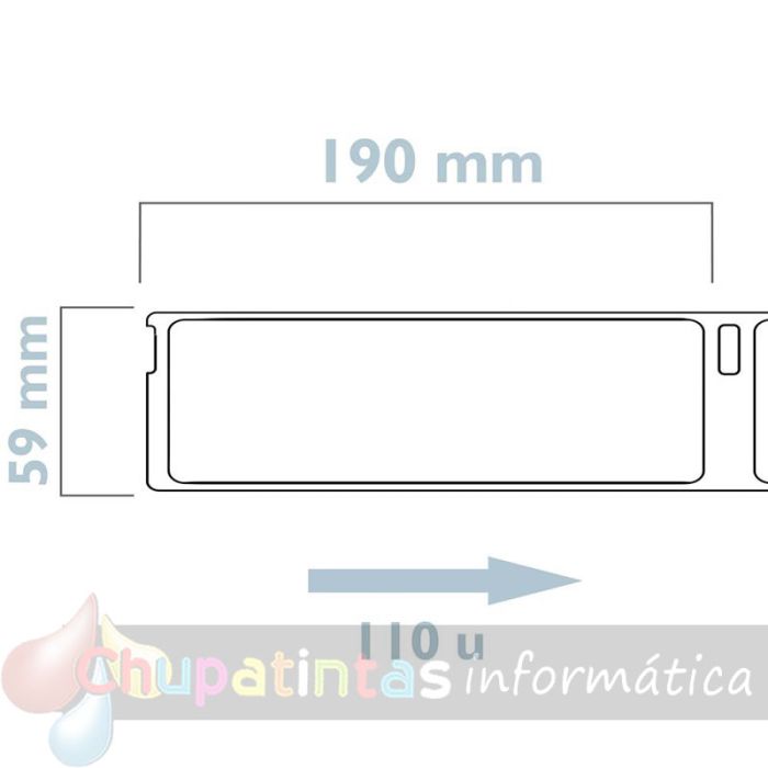 DYMO LABELWRITER 99019 ETIQUETAS MULTIPROPOSITO GRANDES DE PAPEL TERMICO GENERICO S0722480-6