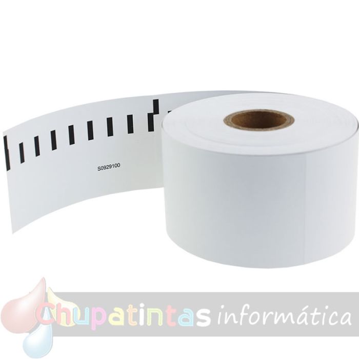 Dymo S0929100 51mm x 89mm 300 Etiquetas No Adhesivas Genéricas Negro/Blanco-2
