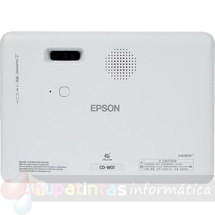 Epson CO-W01 Proyector ANSI 3LCD WXGA - Altavoces 5w - HDMI, USB - 3000 Lúmenes-4