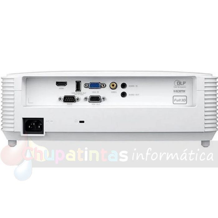 Optoma X309ST Proyector ANSI DLP XGA - Altavoz 10w - HDMI, VGA, USB, RS232 - 3700 Lúmenes-4