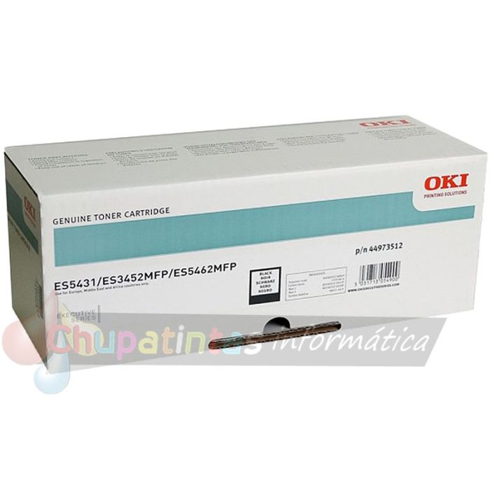 OKI Executive ES3452 MFP/ES5431DN/ES5462 MFP Negro Cartucho de Tóner Original - 44973512