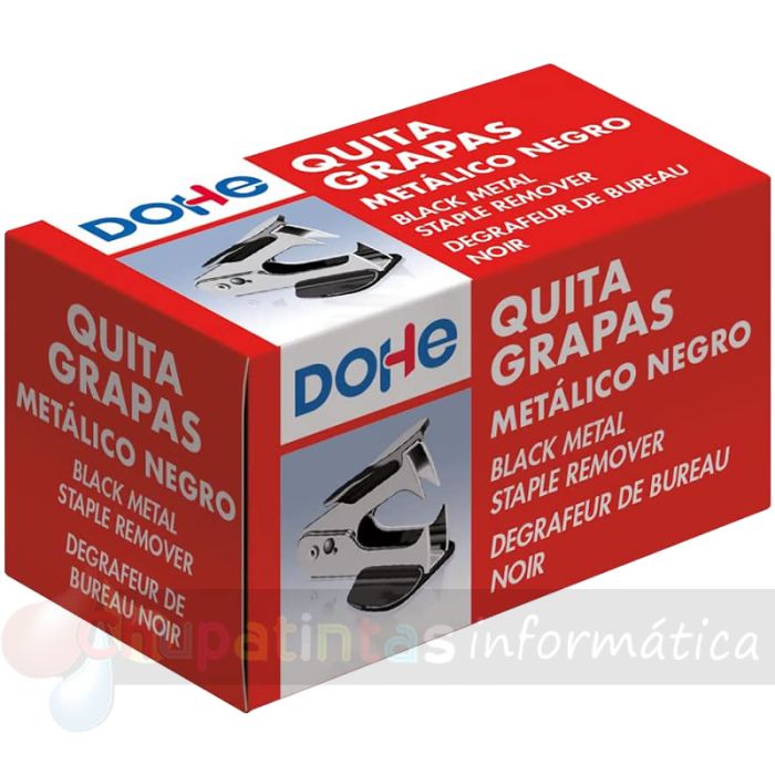 Dohe Quitagrapas Tipo Pinza - Cuerpo Metálico con Empuñadura de Plástico-2