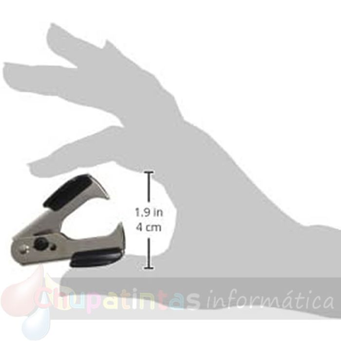 Dohe Quitagrapas Tipo Pinza - Cuerpo Metálico con Empuñadura de Plástico-3