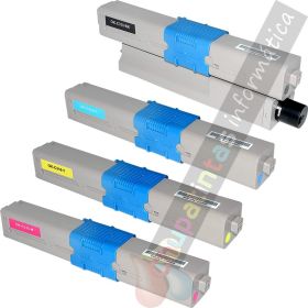 OKI C310 / C330 / C331 / C510 / C511 / C530 / C531 COMPATIBLE PACK DE AHORRO