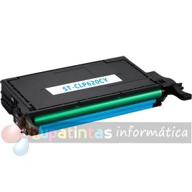 Samsung CLP620/CLP670 Cian Cartucho de Toner Genérico - Reemplaza CLT-C5082L/CLT-C5082S/SU055A/SU056A