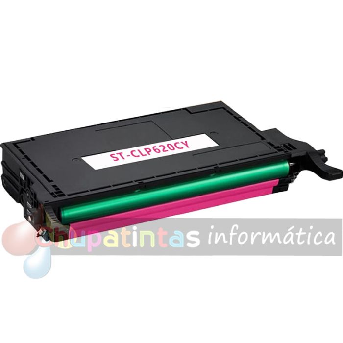 Samsung CLP620/CLP670 Magenta Cartucho de Toner Genérico - Reemplaza CLT-M5082L/CLT-M5082S/SU322A/SU323A
