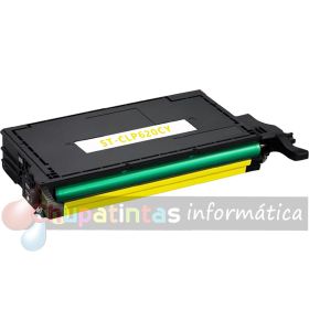Samsung CLP620/CLP670 Amarillo Cartucho de Toner Genérico - Reemplaza CLT-Y5082L/CLT-Y5082S/SU532A/SU533A