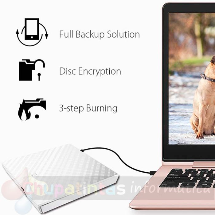 Asus SDRW-08D2S-U Lite Grabadora DVD 24x Slim Externa USB-4