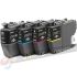 Brother LC421 Pack de 4 Cartuchos de Tinta Originales - LC421VAL-3