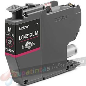 Brother LC421XL Magenta Cartucho de Tinta Original - LC421XLM-3
