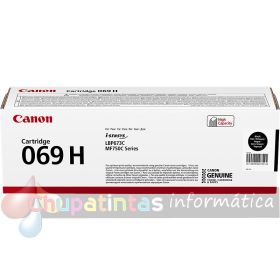 Canon 069H Negro Cartucho de Toner Original - 5098C002