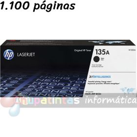 HP W1350A Negro Cartucho de Tóner Original - 135A
