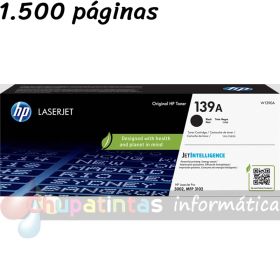 HP W1390A Negro Cartucho de Tóner Original - 139A