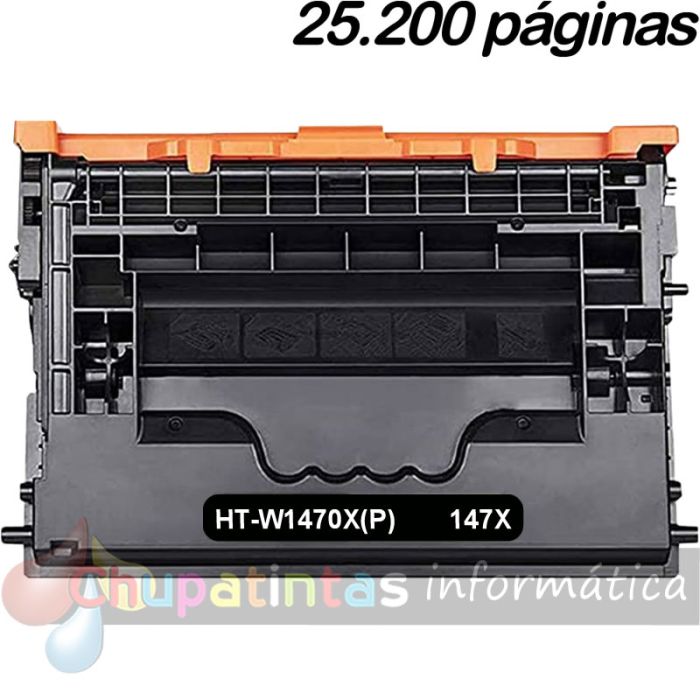 HP W1470X Negro Cartucho de Tóner Genérico - Reemplaza 147X
