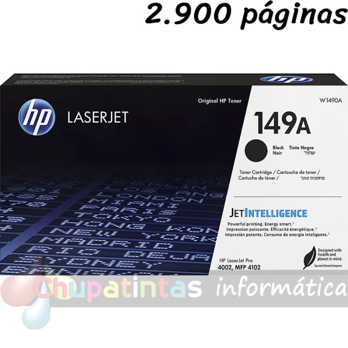 HP W1490A Negro Cartucho de Tóner Original - 149A