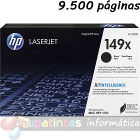 HP W1490X Negro Cartucho de Tóner Original - 149X