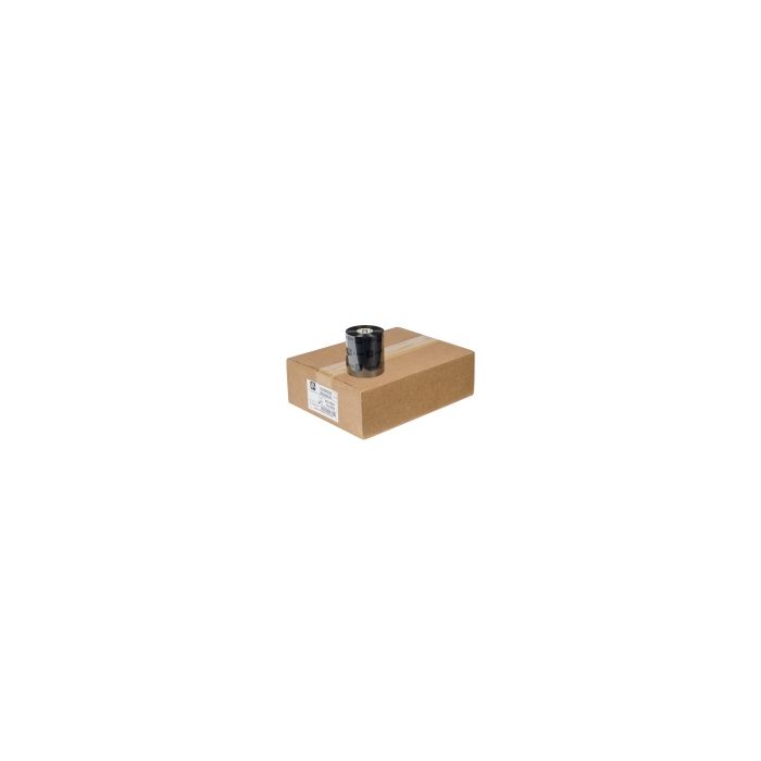 Zebra ZipShip 2300 Pack de 12 Cintas de Transferencia Termica Original - Cintas de Cera - Nucleo 25mm, Ancho 110mm, Longitud 450m