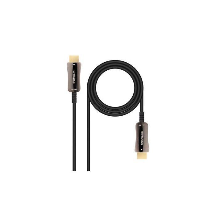 Nanocable Cable HDMI v2.1 Macho a HDMI v2.1 Macho 20m - 8K@60Hz 4K@120Hz 48Gbps - Color Negro