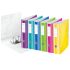 Leitz Pack de 10 Archivadores Actve Wow 180° A4 - Lomo 82mm - Cierre con Goma Elastica - Colores Surtidos