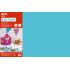 Apli Goma Eva Azul Claro 600x400 - 5 Hojas de Tamaño Estandar - Ideal para Manualidades y Decoracion