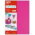 Apli Goma Eva Fluorescente - Medida A4 - 4 Hojas - Fucsia, Verde, Amarillo y Naranja