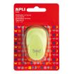 Apli Perforadora de Papel en Forma de Libelula - Tamaño de Figura 16mm - Alta Calidad para Papel, Carton y Cartulina - Deposito de Restos de Papel - Doble Uso para Decoracion - Color Verde