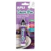 Apli Rotulador de Gel 3D Metalizado - 25ml - Personaliza Facilmente Regalos, Objetos, Tarjetas, Detalles, Fotos, Carpetas - Color Blanco Nacarado