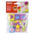 Apli Mini Sellos Goma Eva - 10 U - Ideal para Manualidades y Decoracion