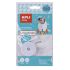 Apli Cinta Termoadhesiva para Marcar Ropa - 10mmx3m - 70% Poliester y 30% Algodon - Resistente a Lavadora y Secadora - Facil Uso con Boligrafo Comun - Color Blanco