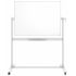 Nobo Pizarra Blanca Movil Nano Clean Classic - 1200x900mm - Diseño Puntero - Blanco
