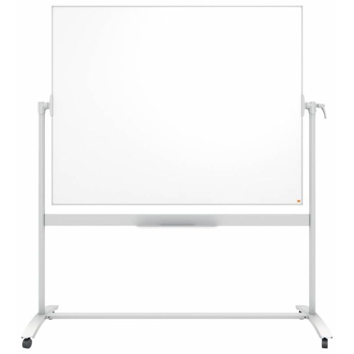 Nobo Pizarra Blanca Movil Nano Clean Classic - 1500x1200mm - Diseño Puntero - Blanco