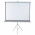 Nobo Pantalla Proyeccion Tripode 1750x1325mm - Flexible 4:3 - Superficie Blanca Mate - Portatil - Color Blanco