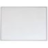 Nobo Pizarra Blanca Magnetica Pequeña con Marco de Aluminio 585x430mm - Borrado en Seco - Almohadillas Adhesivas - Ideal para Oficinas y Espacios Familiares - Incluye Rotuladores, Imanes y Borrador Compacto en Color Surtido - Color Blanco