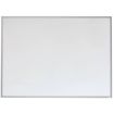 Nobo Pizarra Blanca Magnetica Pequeña con Marco de Aluminio 585x430mm - Borrado en Seco - Almohadillas Adhesivas - Ideal para Oficinas y Espacios Familiares - Incluye Rotuladores, Imanes y Borrador Compacto en Color Surtido - Color Blanco