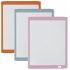 Nobo Mini Pizarra Magnetica con Marco de Color 216x280mm - Varios Colores - Rotulador y Borrador Incluidos - Almohadillas Adhesivas e Imanes