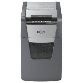 Rexel Optimum Autofeed 150M Destructora Automatica de Microcorte - Alimentacion Automatica de Hasta 150 Hojas A4 - Clasificacion de Seguridad P-5 - Negro