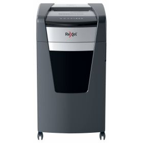 Rexel Momentum Extra XP422+ Destructora de Papel de Corte en Particulas sin Atascos - 22 Hojas A4 - Tecnologia de Deteccion Activa Anti Atascos - Alto Nivel de Seguridad P4 - Negro