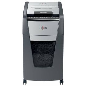 Rexel Optimum Autofeed 300M Destructora Automatica de Microcorte - Alimentacion Automatica de Hasta 300 Hojas - Micro Corte P-5 - Negro