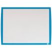 Nobo Pizarra Blanca Magnetica Pequeña 585x430 - Marco de Colores Vibrantes - Accesorios de Pizarra a Juego - Azul