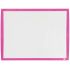 Nobo Pizarra Blanca Magnetica Pequeña 585x430 - Colores Vibrantes - Accesorios Incluidos - Fucsia