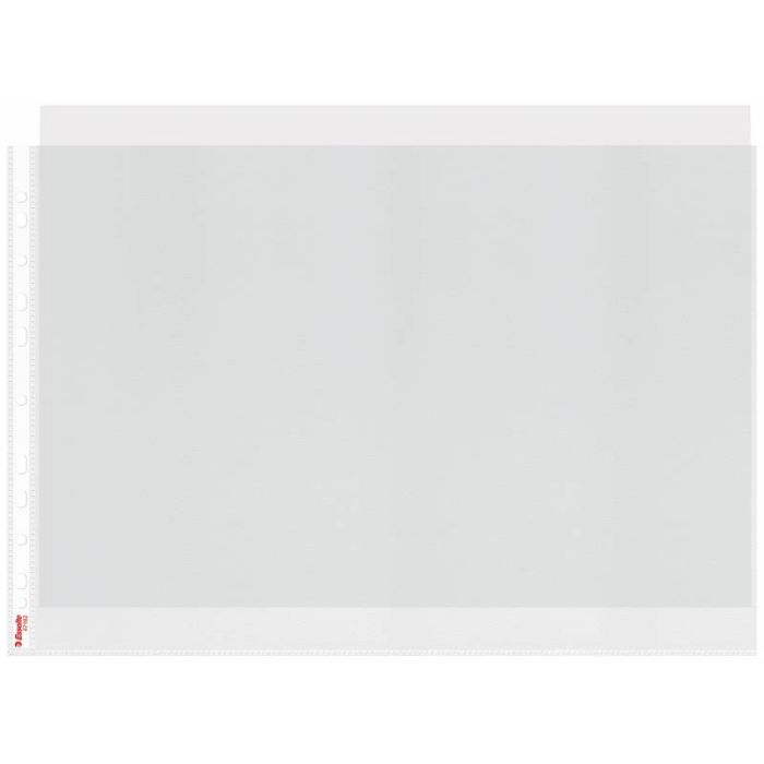 Esselte Fundas A3 PP Piel de Naranja Multitaladro-11 Transparente 80 Micras