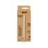 Bic Cristal Re´new Boligrafo de Bola con Cuerpo Metalico + 2 Recambios - Punta Media de 1.0mm - Tinta con Base de Aceite - Color Negro