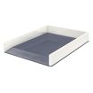 Leitz WOW Bandeja de Sobremesa Portadocumentos - Formato A4 - Color Blanco/Gris