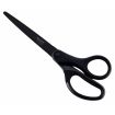Leitz Tijeras Titanio Antiadherentes - 180mm - Revestimiento Antiadherente, Empuñadura Practica - Negro