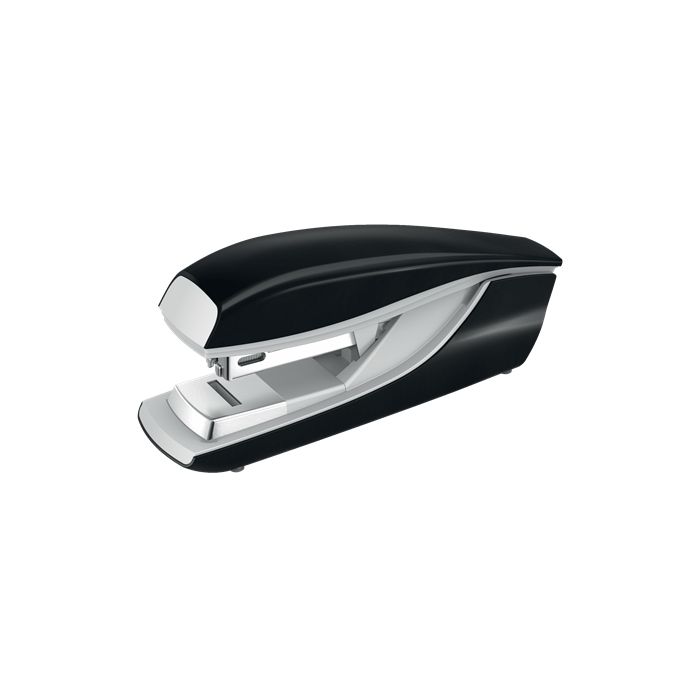 Petrus 236 Grapadora Metalica - Hasta 30 Hojas - Grapado Plano puede ser Clavado - Color Negro