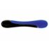 Kensington Reposamuñecas de Gel Duo - Almohadilla de Gel - Canal de Ventilacion - Combinacion de Colores en Dos Tonos - Acabado Suave - Color Azul/Negro Gris