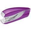 Petrus 635 Grapadora Metalica + Caja de 200 Grapas - Hasta 30 Hojas - Extraegrapas Integrado - Grapado Cerrado, Abierto y Clavado - Color Violeta Metalizado